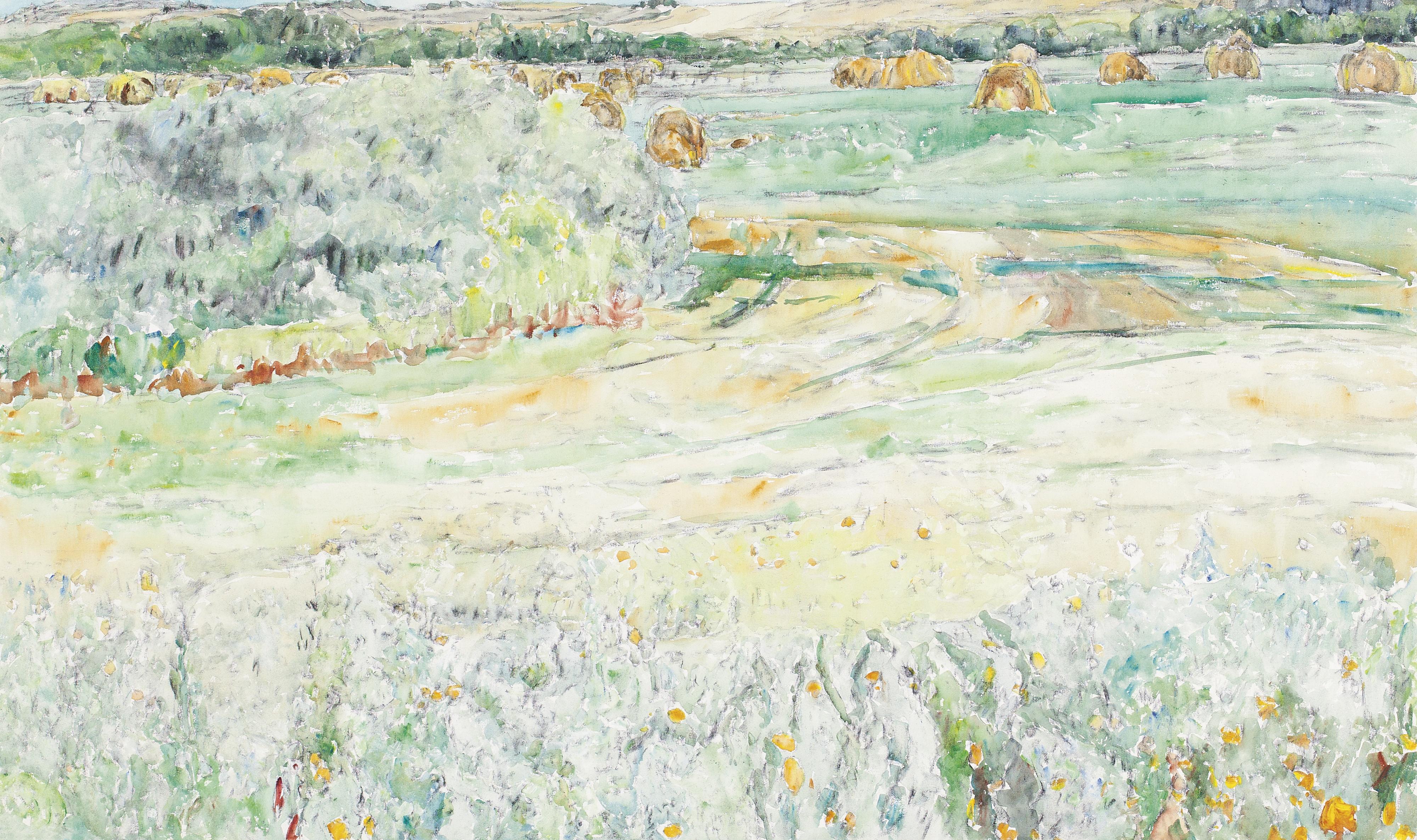 Dorothy Elsie Knowles - Hay Bales