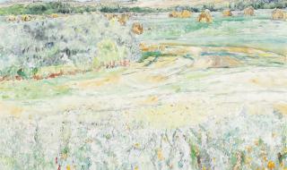 Dorothy Elsie Knowles - Hay Bales