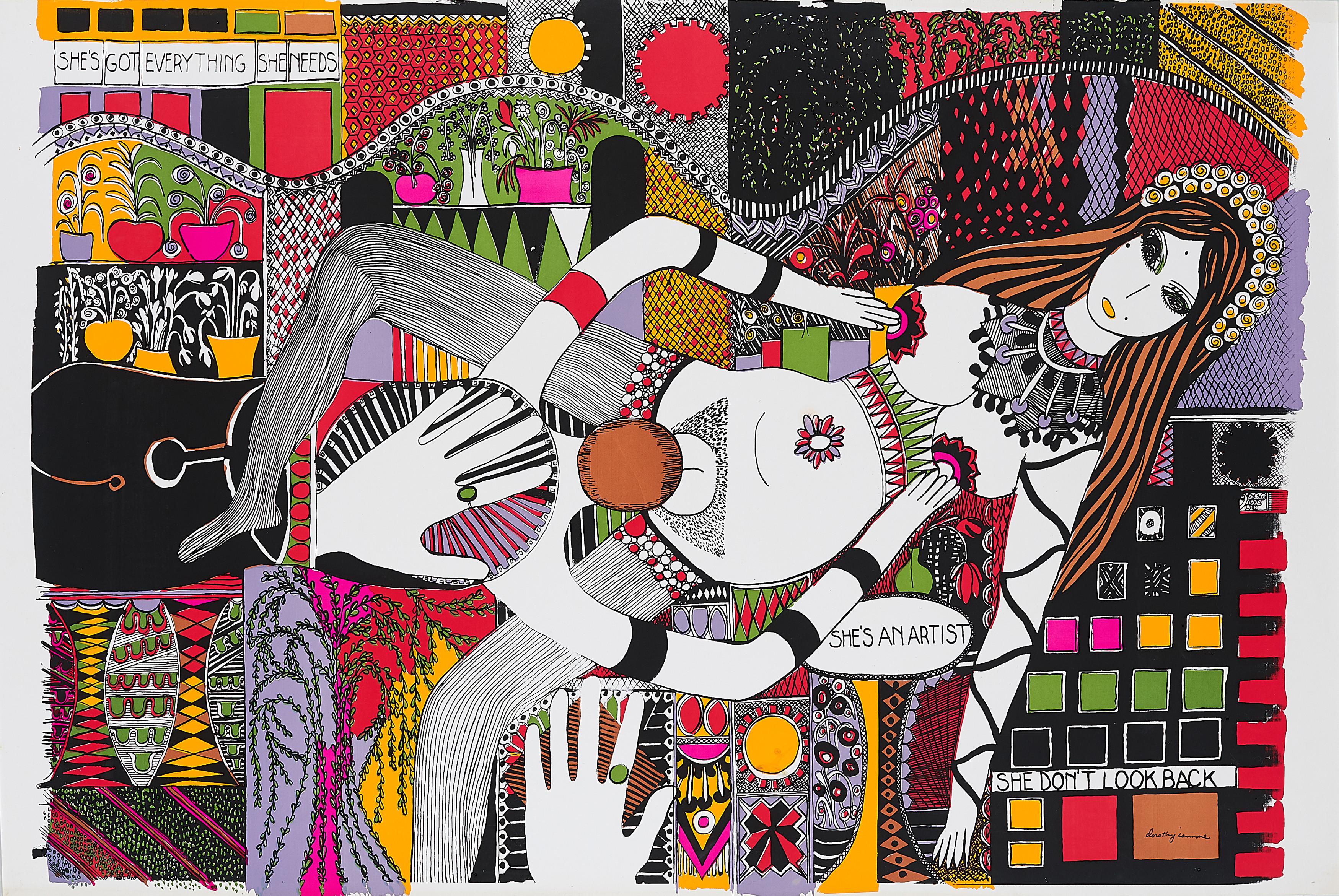 Dorothy Iannone - Ohne Titel (She\'s got everything she needs).