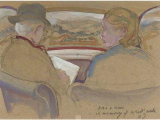 Dorothy Johnstone - D.M.S. And Anne, In Memory of The Artist\'S Wife
