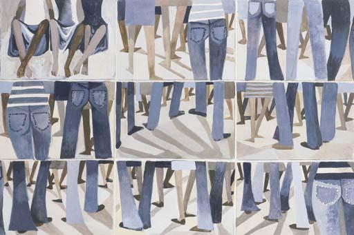 Dorothy Mary Braund - Denim Jeans