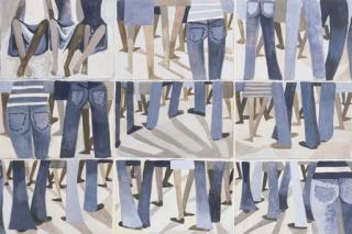 Dorothy Mary Braund - Denim Jeans
