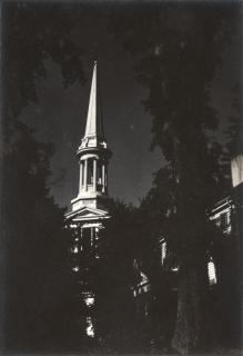 Dorothy Norman - Church, Christopher Wren Steeple, Sandwich, Cape Cod