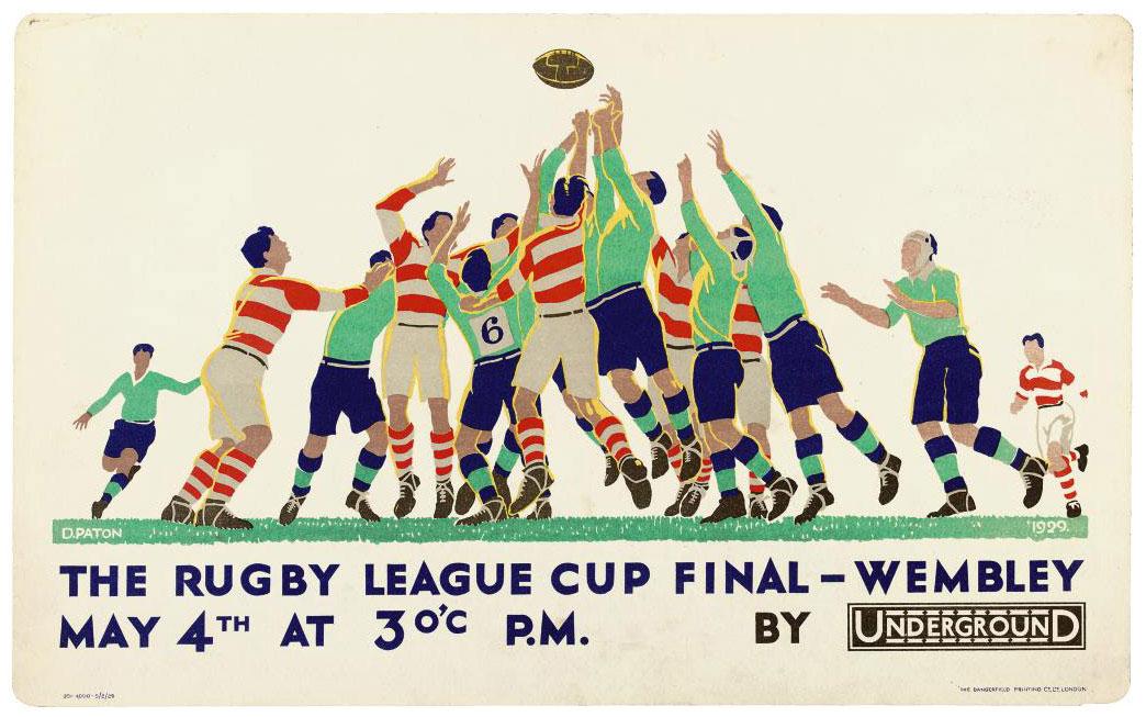 Dorothy Paton - Rugby League Cup Final, Wembley