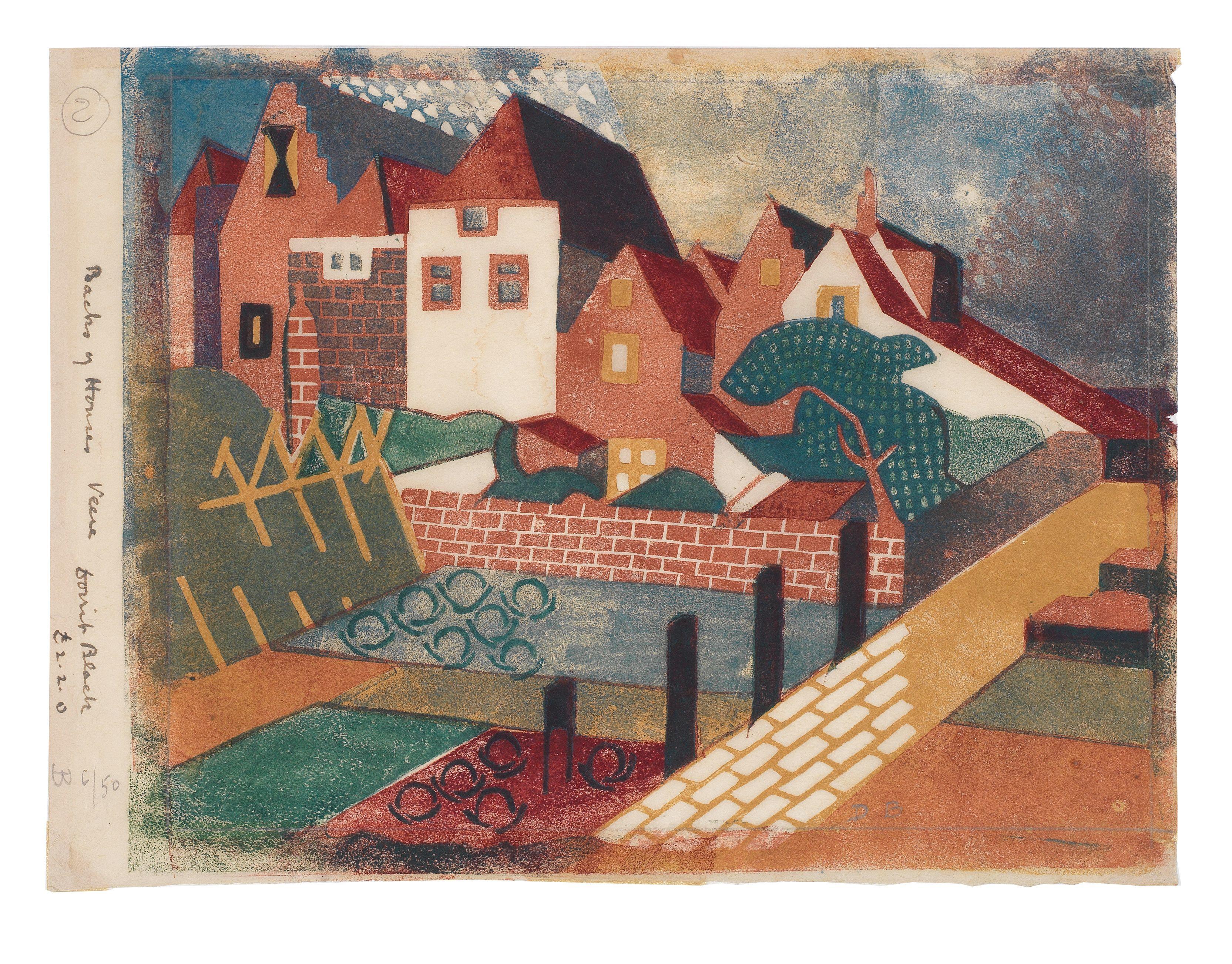 Dorrit Black - Backs of Homes, Veere