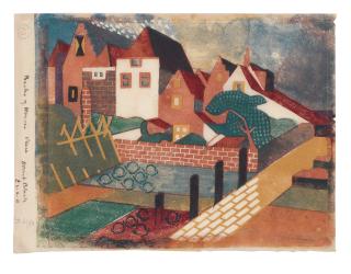 Dorrit Black - Backs of Homes, Veere