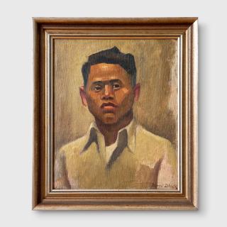 Dorrit Black - Portrait of Rawi Bhavilai, c.1950