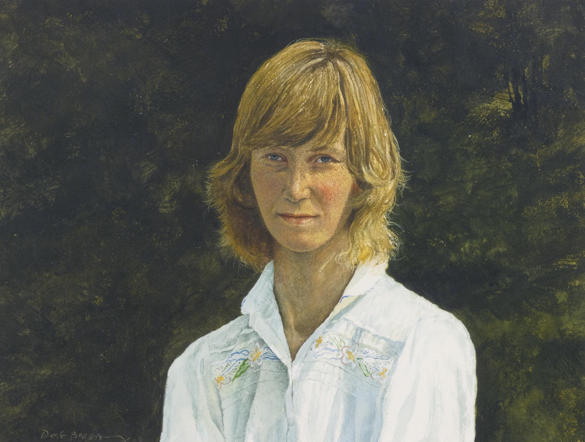 Doug Brega - Ann; Emerson Study: Two Works On Paper