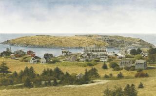 Doug Brega - Monhegan Island Village