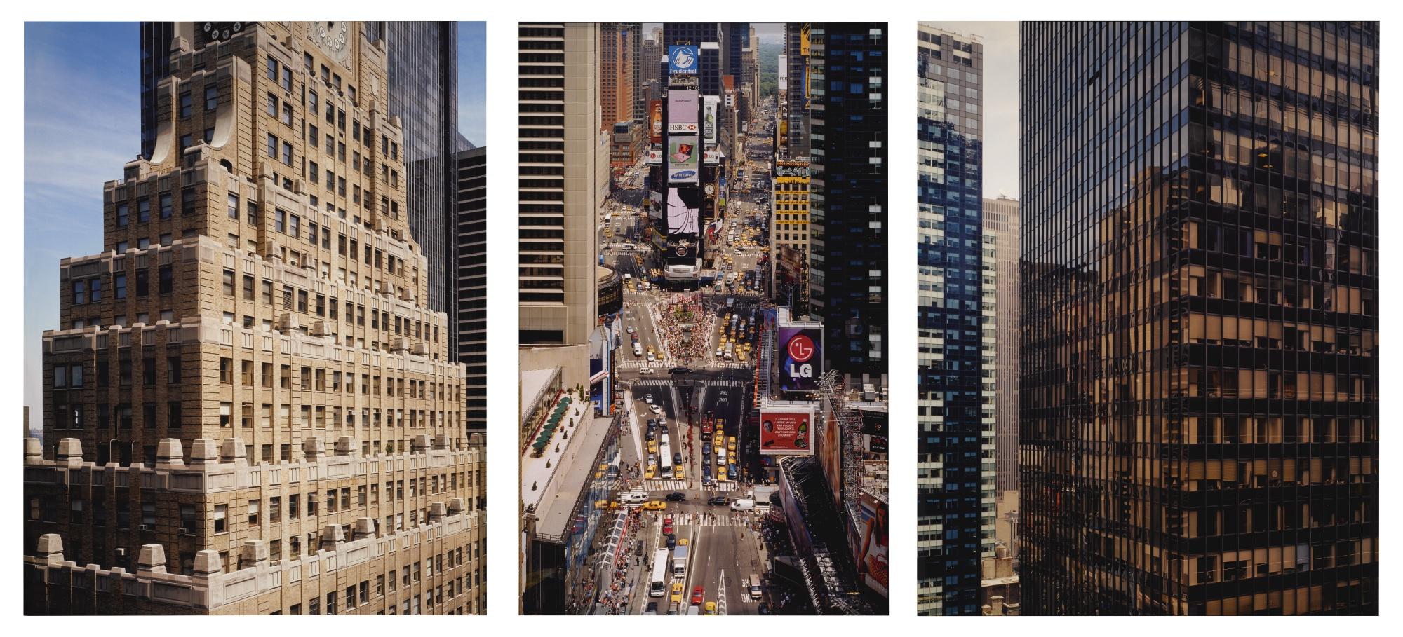 Doug Hall - Times Square [Triptych], 2004