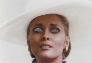 Douglas Gordon - Mirrored Blind Faye (from the Hollywood Blind Stars series)