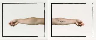 Douglas Gordon - Never, Never (Black) And Never, Never (White)