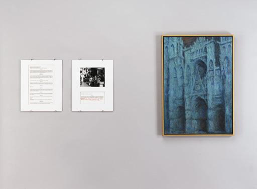 Douglas Huebler - Crocodile Tears II: Buried Treasure (Monet)