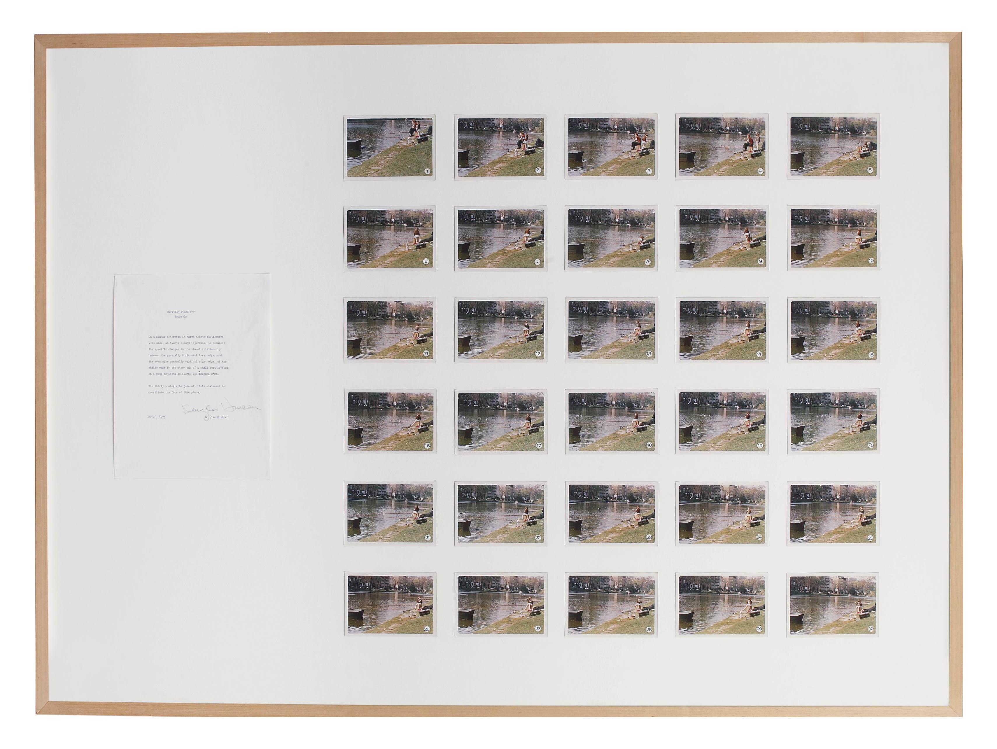 Douglas Huebler - Duration Piece # 77, Brussels