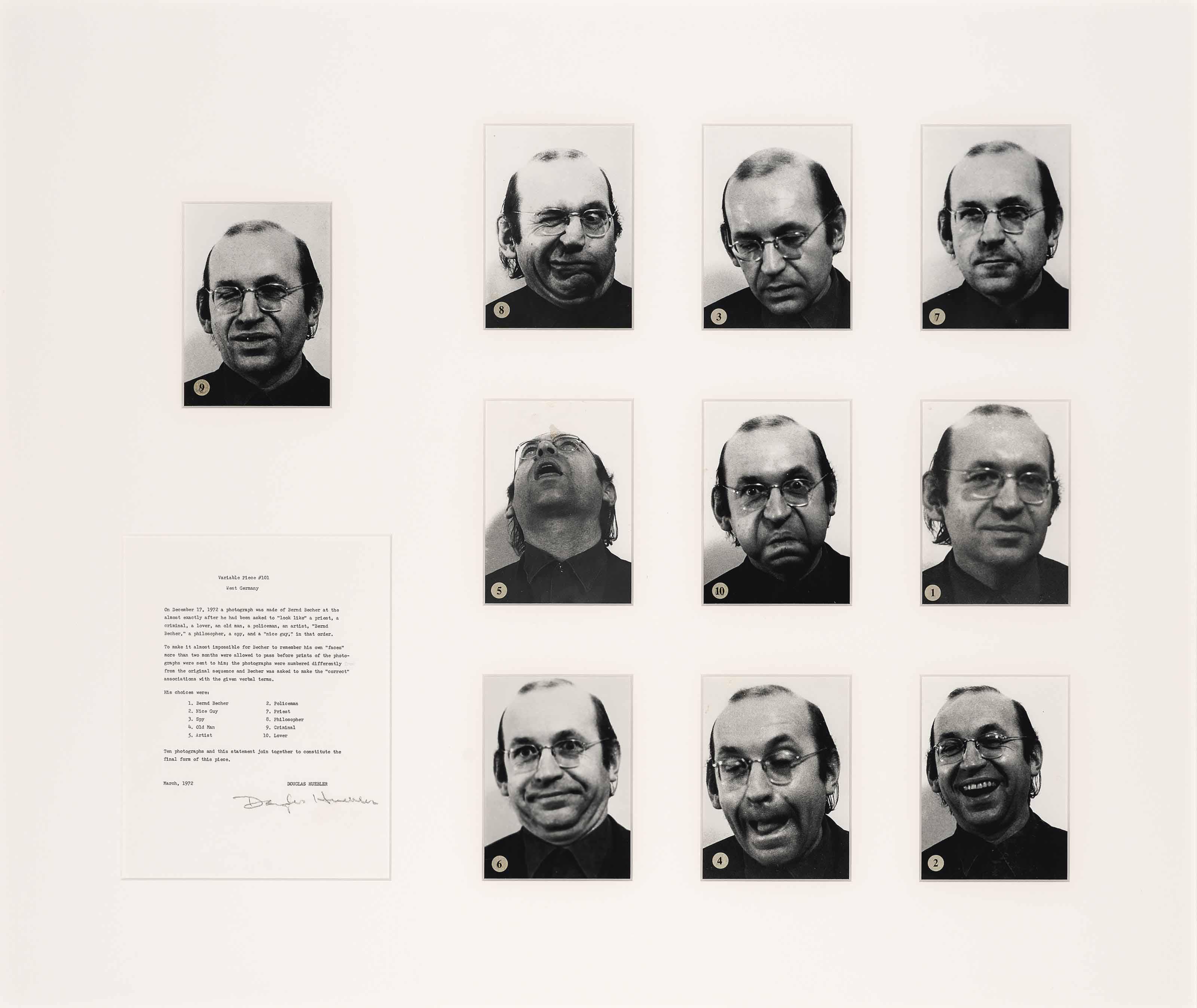 Douglas Huebler - Variable Piece #101