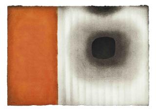 Douglas Portway - Orange-Grey Abstract