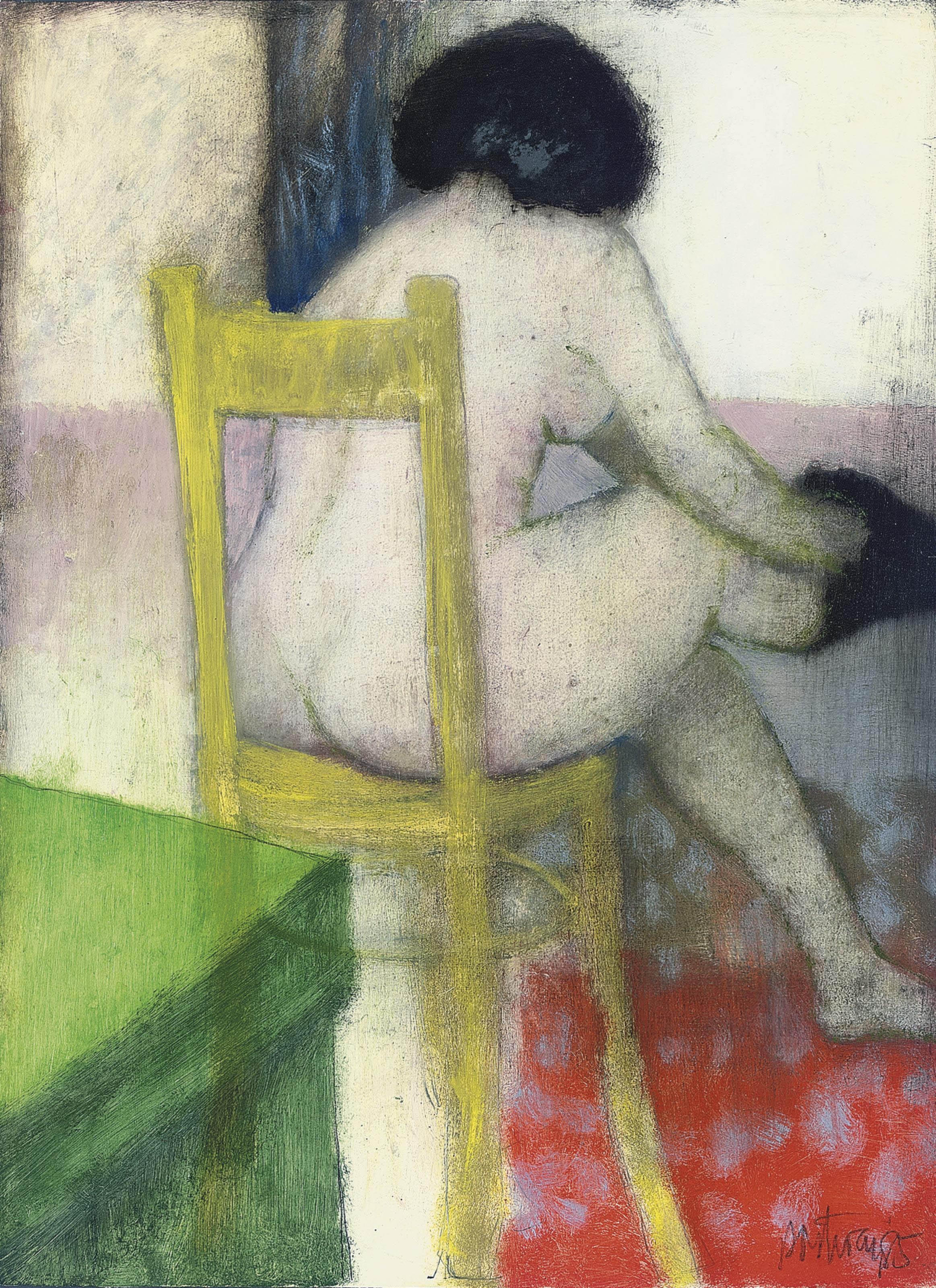 Douglas Portway - Seated nude
