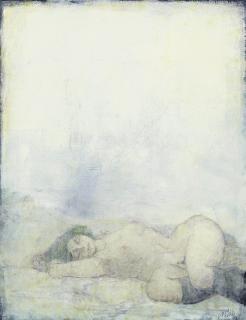 Douglas Portway - Sleeping nude