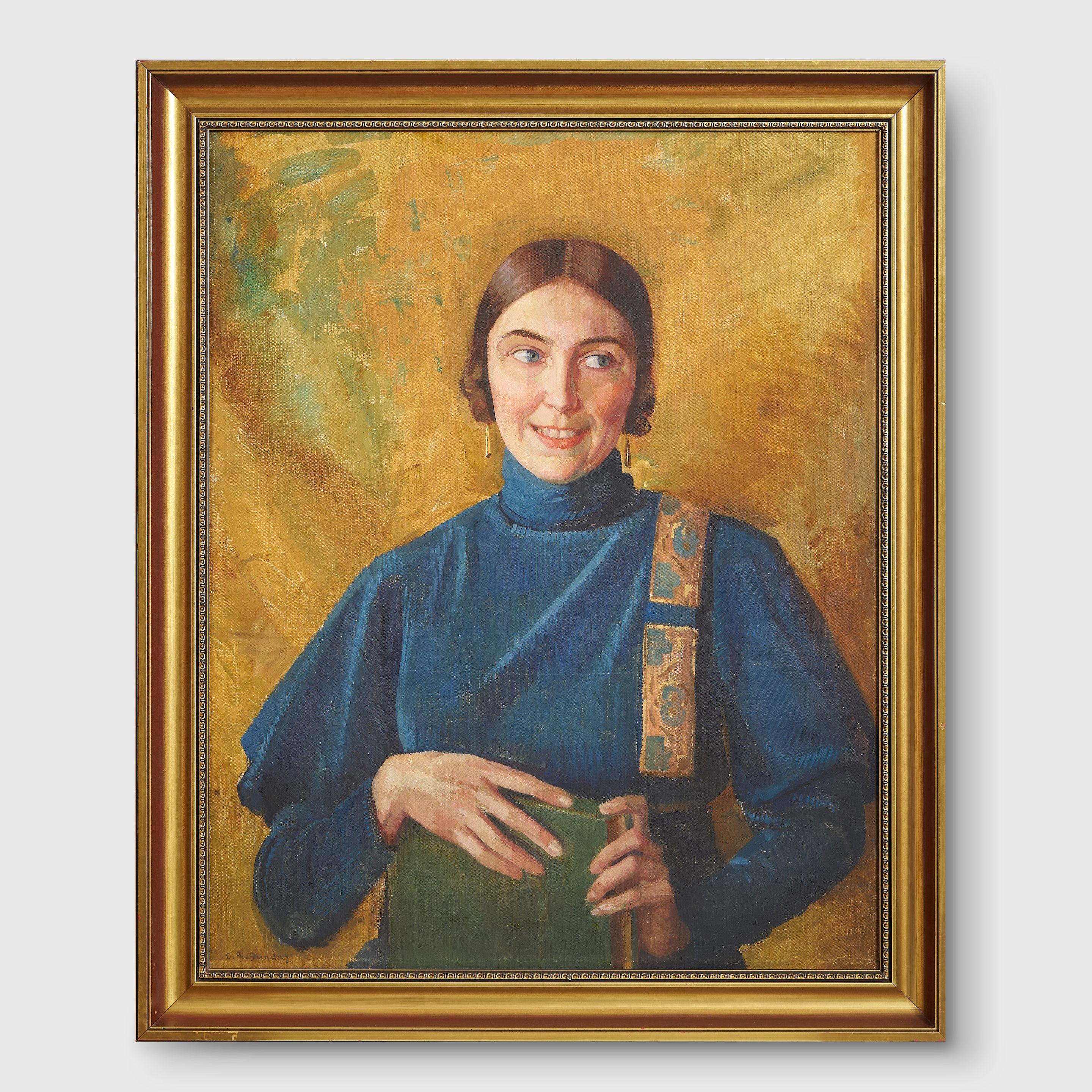 Douglas Robert Dundas - Portrait of Enid Cambridge