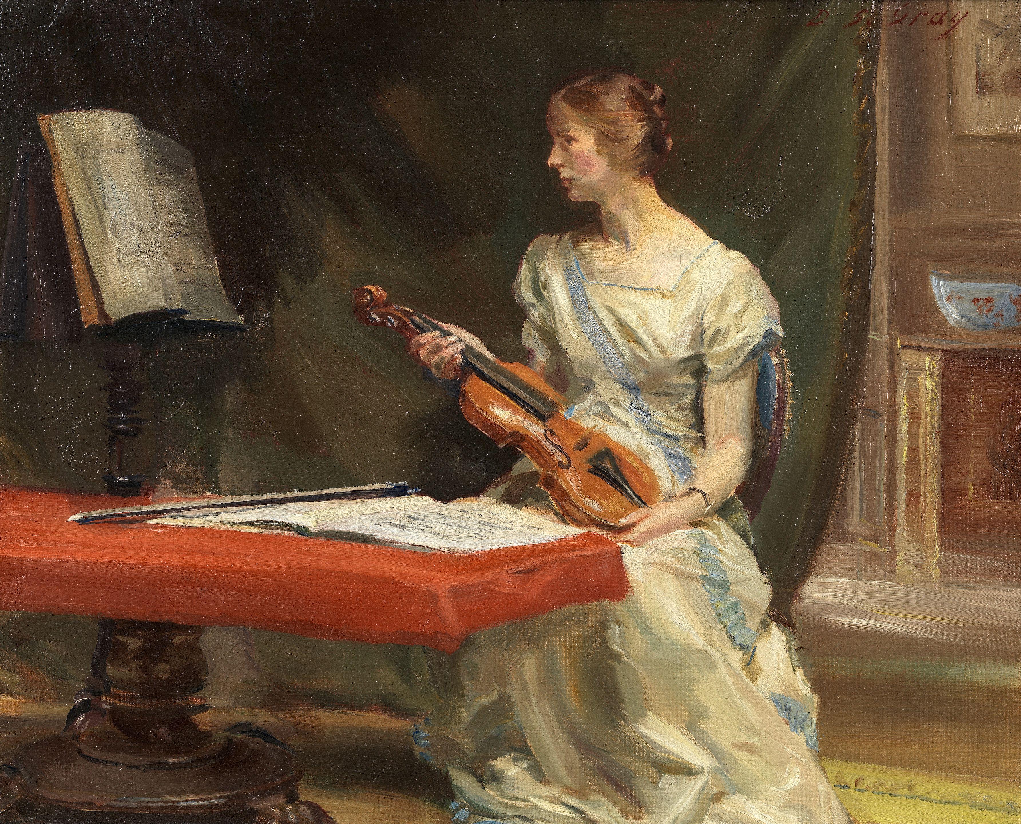 Douglas Stannus Gray - Portrait of Kathleen Stannus Gray