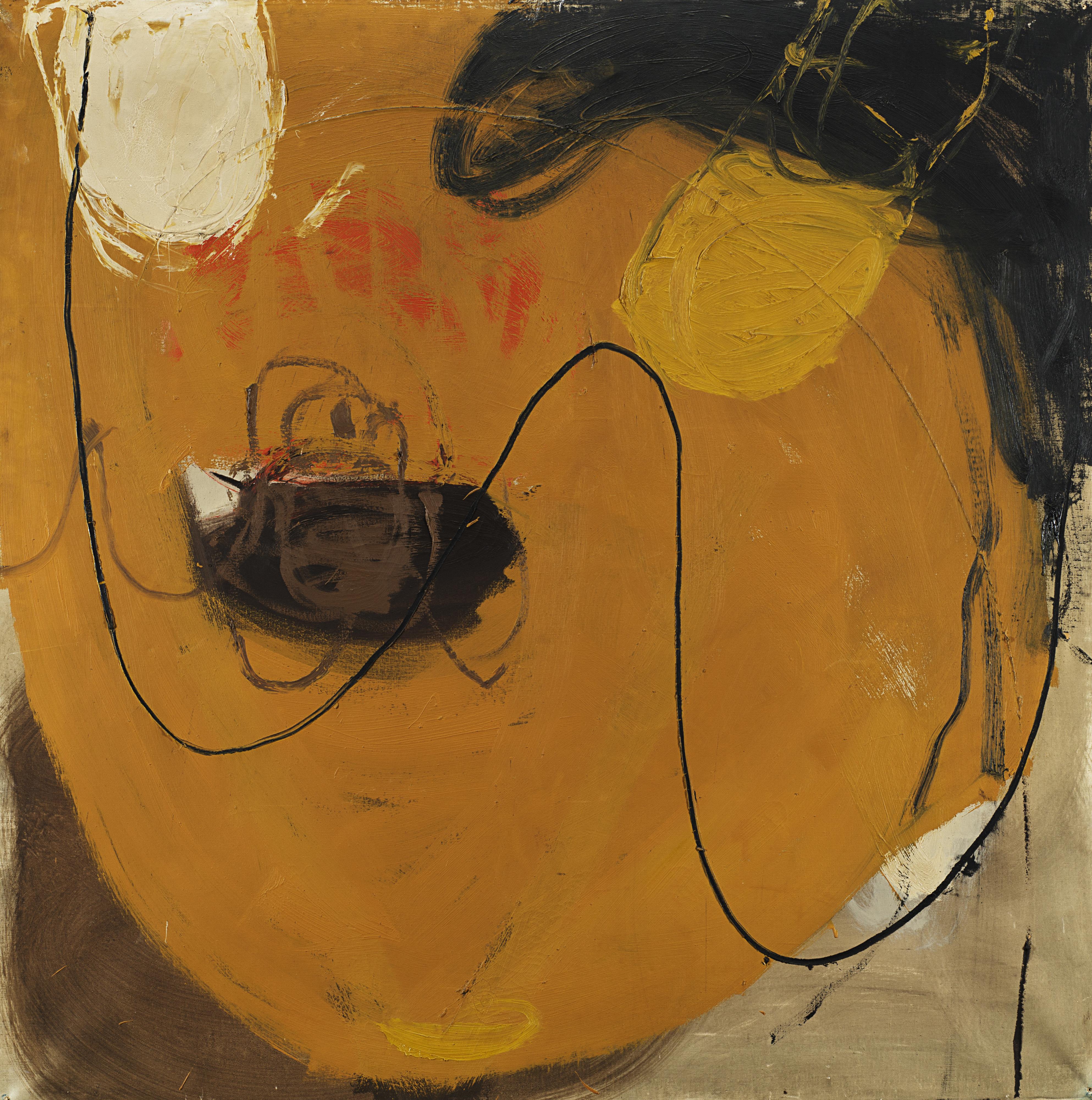 Douglas Swan - Orange & black line