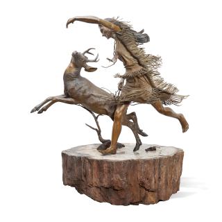 Douglas Van Howd - Running Deer