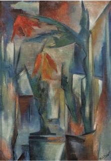 Douwe Van Der Zweep - A still life with flowering cactusses