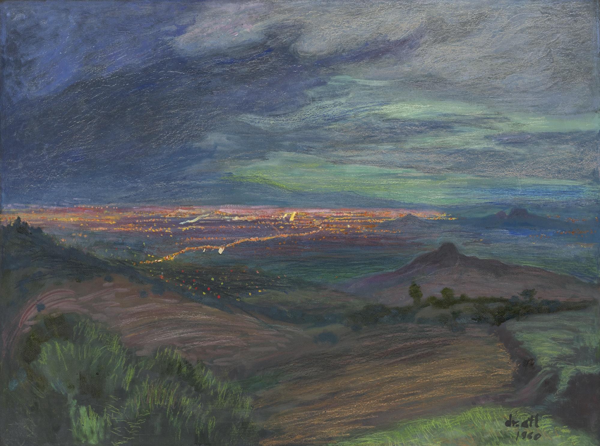 Dr. Atl - La Ciudad De México En La Noche