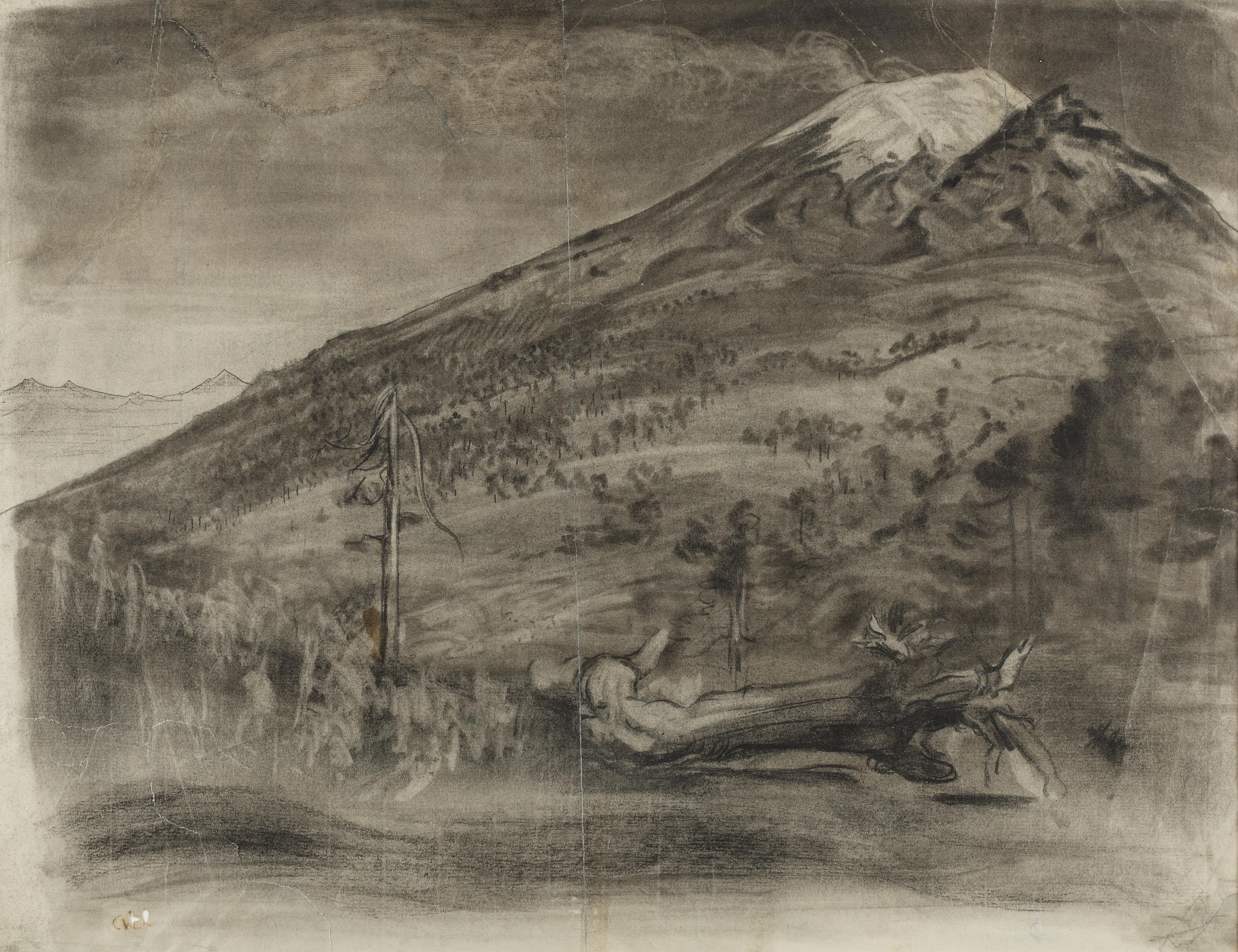 Dr. Atl - Paisaje Con Volcán