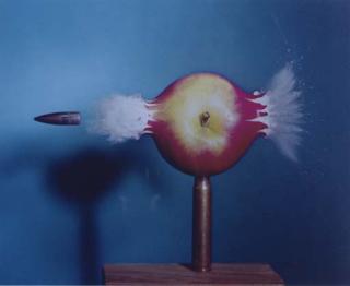 Dr. Harold Edgerton - Shooting the Apple, 1964