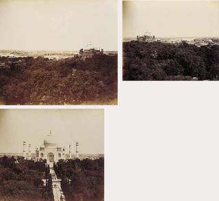 Dr. John Murray - The Great Panorama of the Taj Mahal, Agra