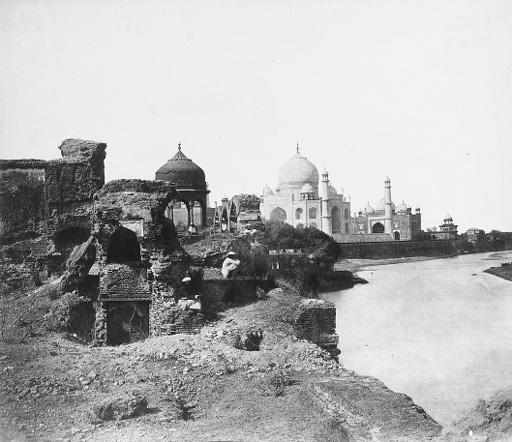 Dr. John Murray - The Taj Mahal, late 1850s