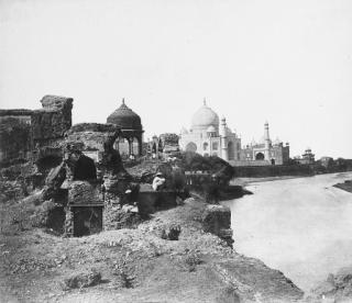 Dr. John Murray - The Taj Mahal, late 1850s