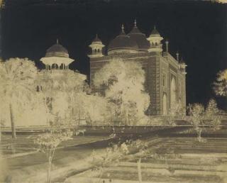 Dr. John Murray - The Taj Mahal, View Of The Resthouse, C.1858-62