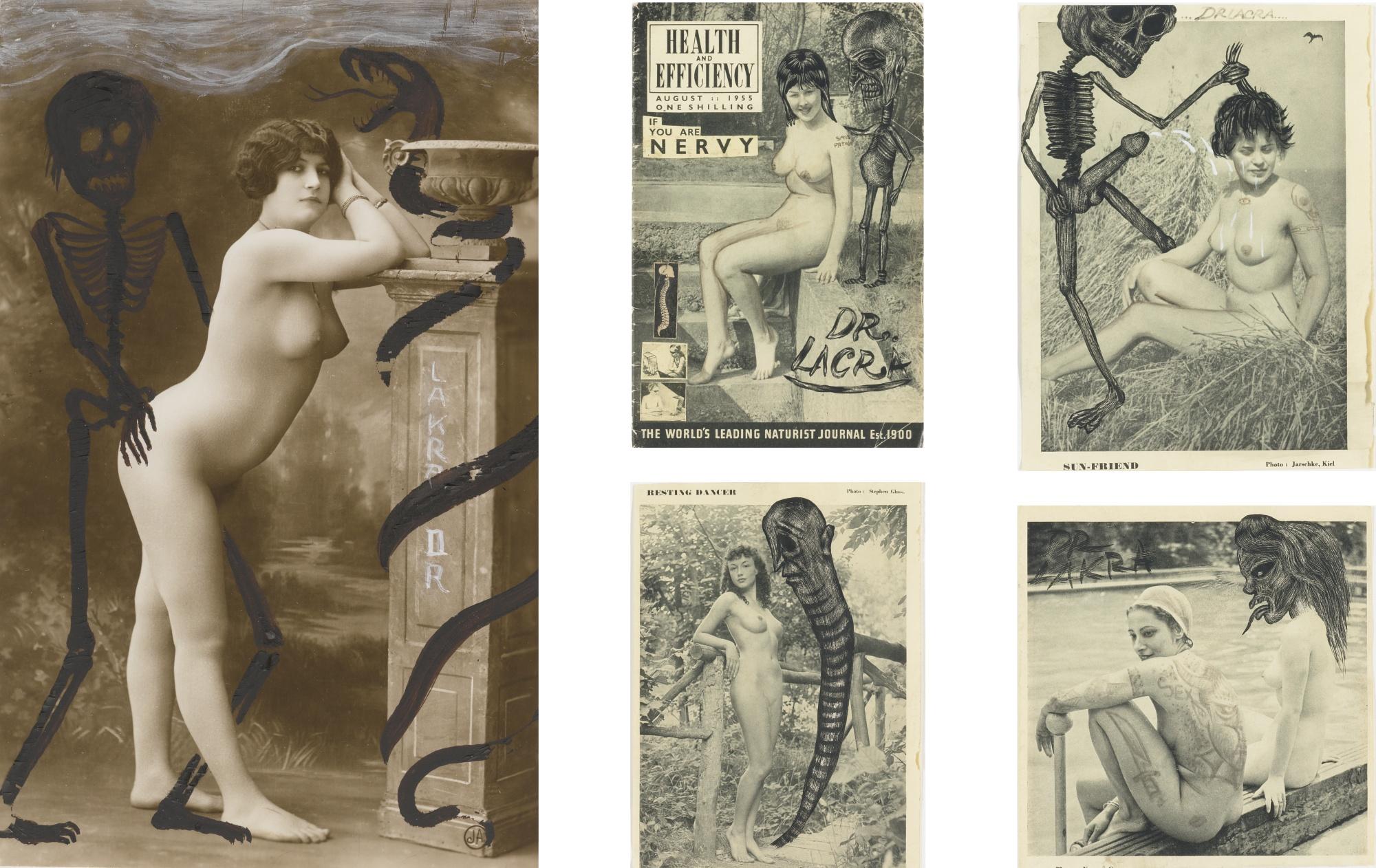 Dr. Lakra - A Group Of 5 Works: Grupo 1 (Set Of Four) And Untitled