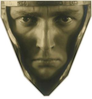 Dr. Rudolf Koppitz - Head of a Man in Armor, c. 1929