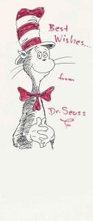 Dr. Theodore S. Gisel Seuss - Best Wishes From The Cat In A Hat