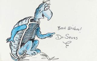 Dr. Theodore S. Gisel Seuss - Yertle the turtle (illustrated); and The star-bellied skeetch