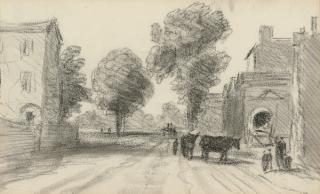 Dr. William Crotch - The approach to Brook Green, London.