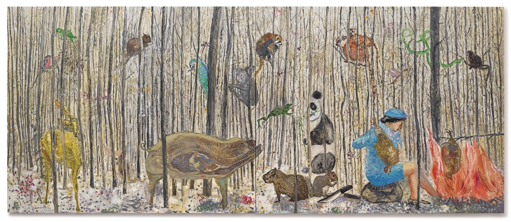 Duan Jianyu - Sister No.14 (Diptych)