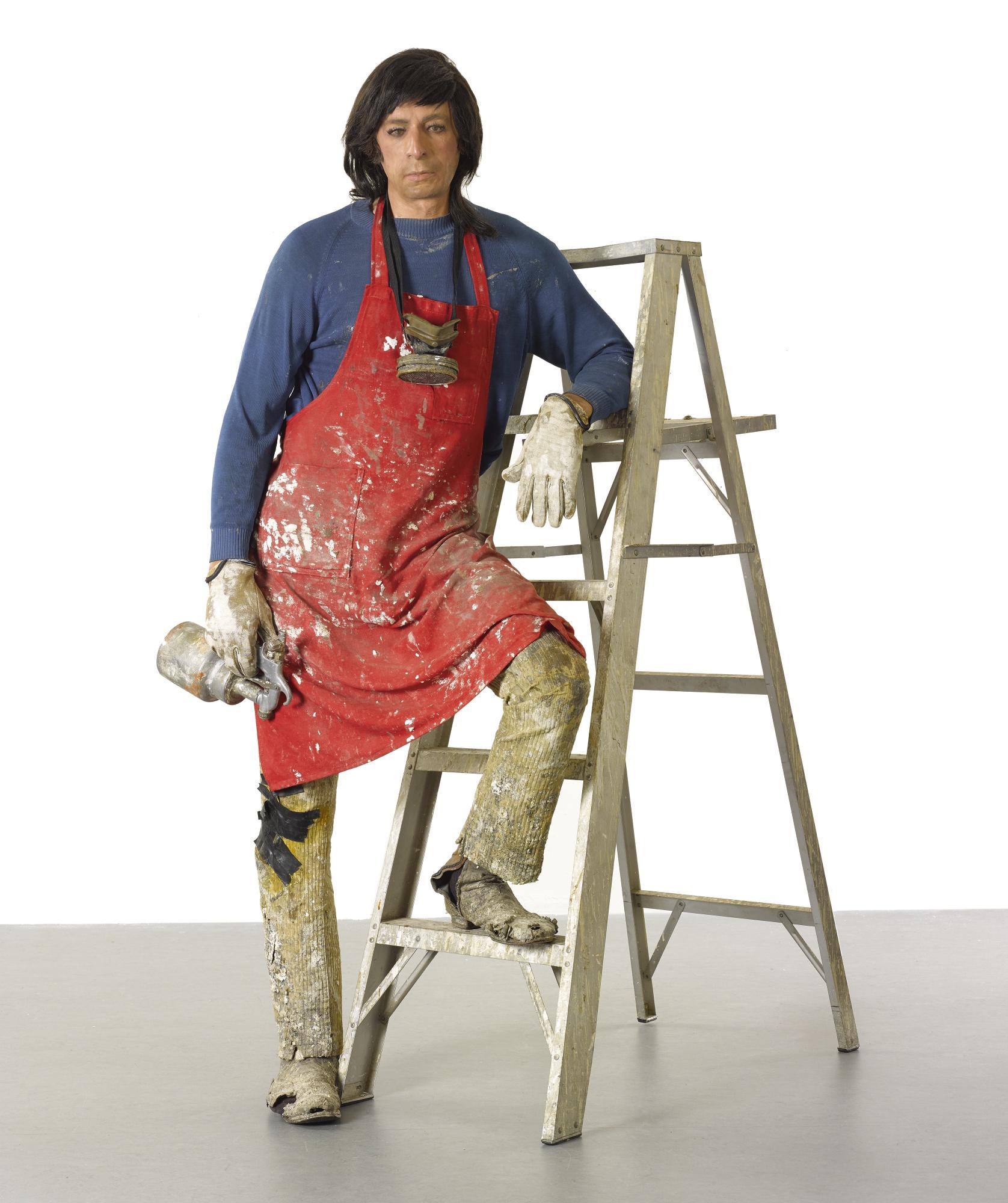 Duane Hanson - Artist With Ladder