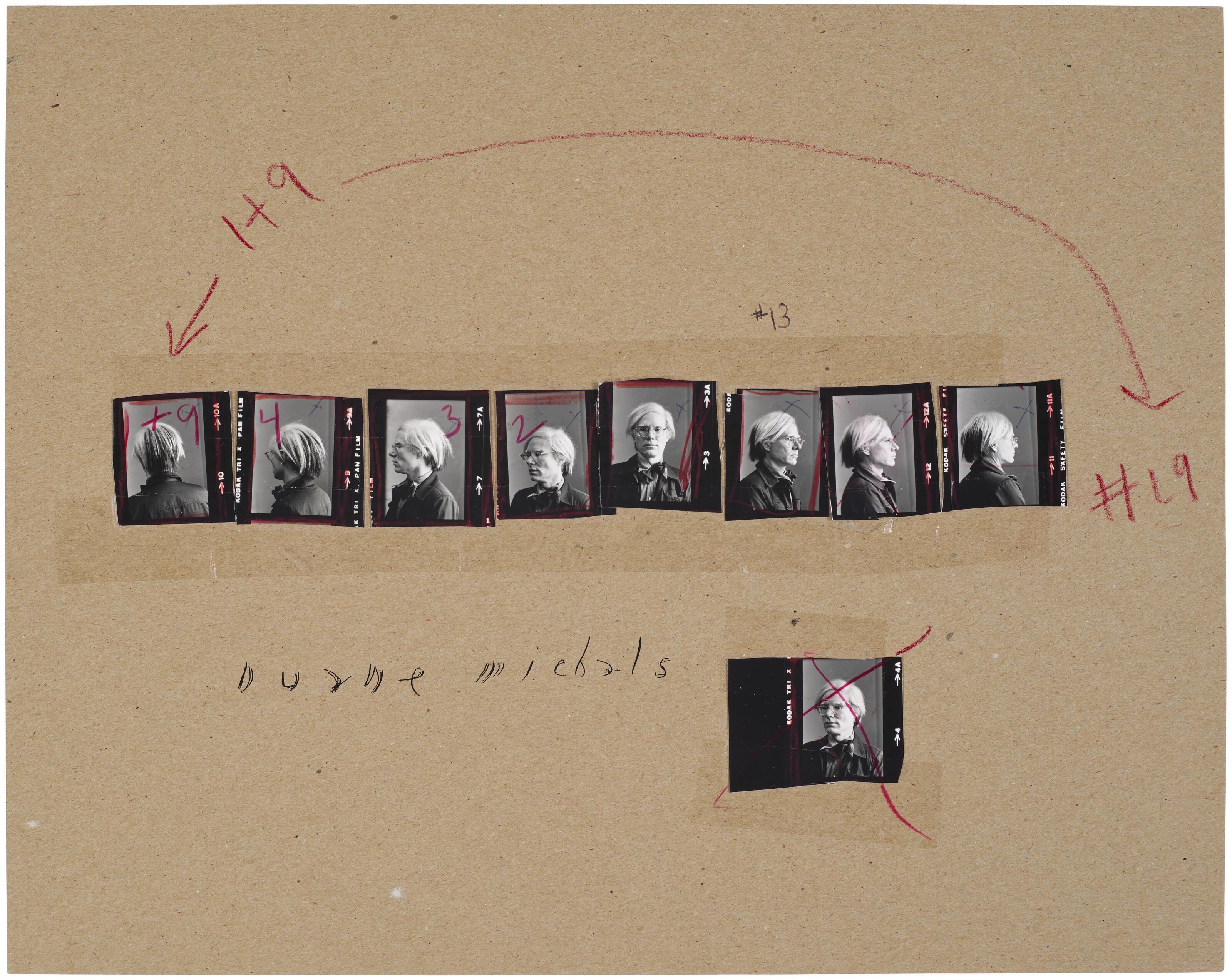 Duane Michals - Andy Warhol, c. 1973