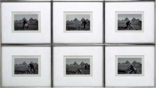 Duane Michals - I Build a Pyramid, 1974