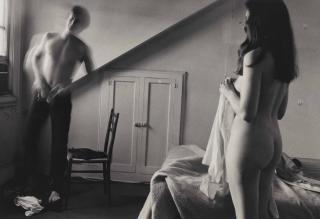 Duane Michals - Man Undressing, c. 1990