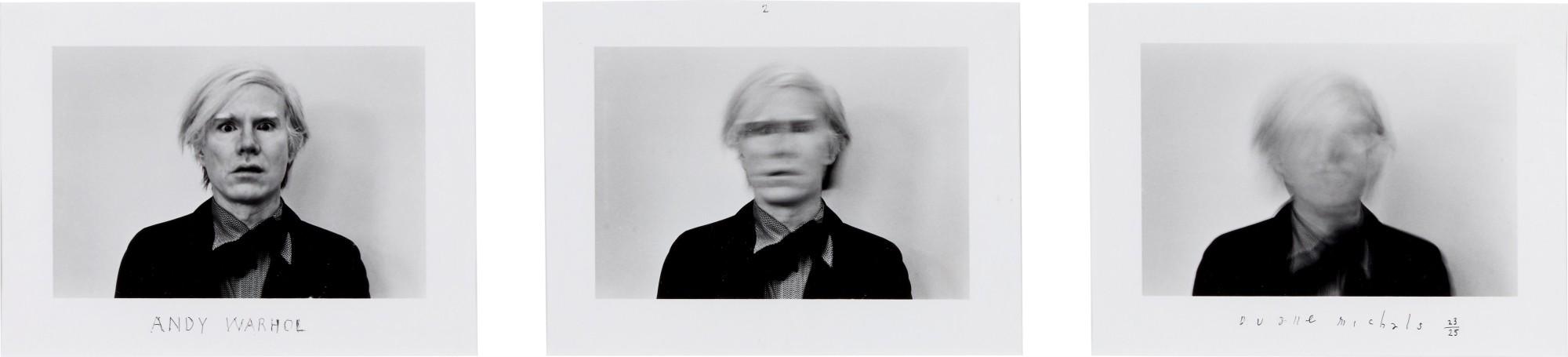 Duane Michals - \'Portrait of Andy Warhol\', 1973