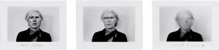 Duane Michals - \'Portrait of Andy Warhol\', 1973