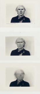 Duane Michals - Portrait of Andy Warhol, 1973
