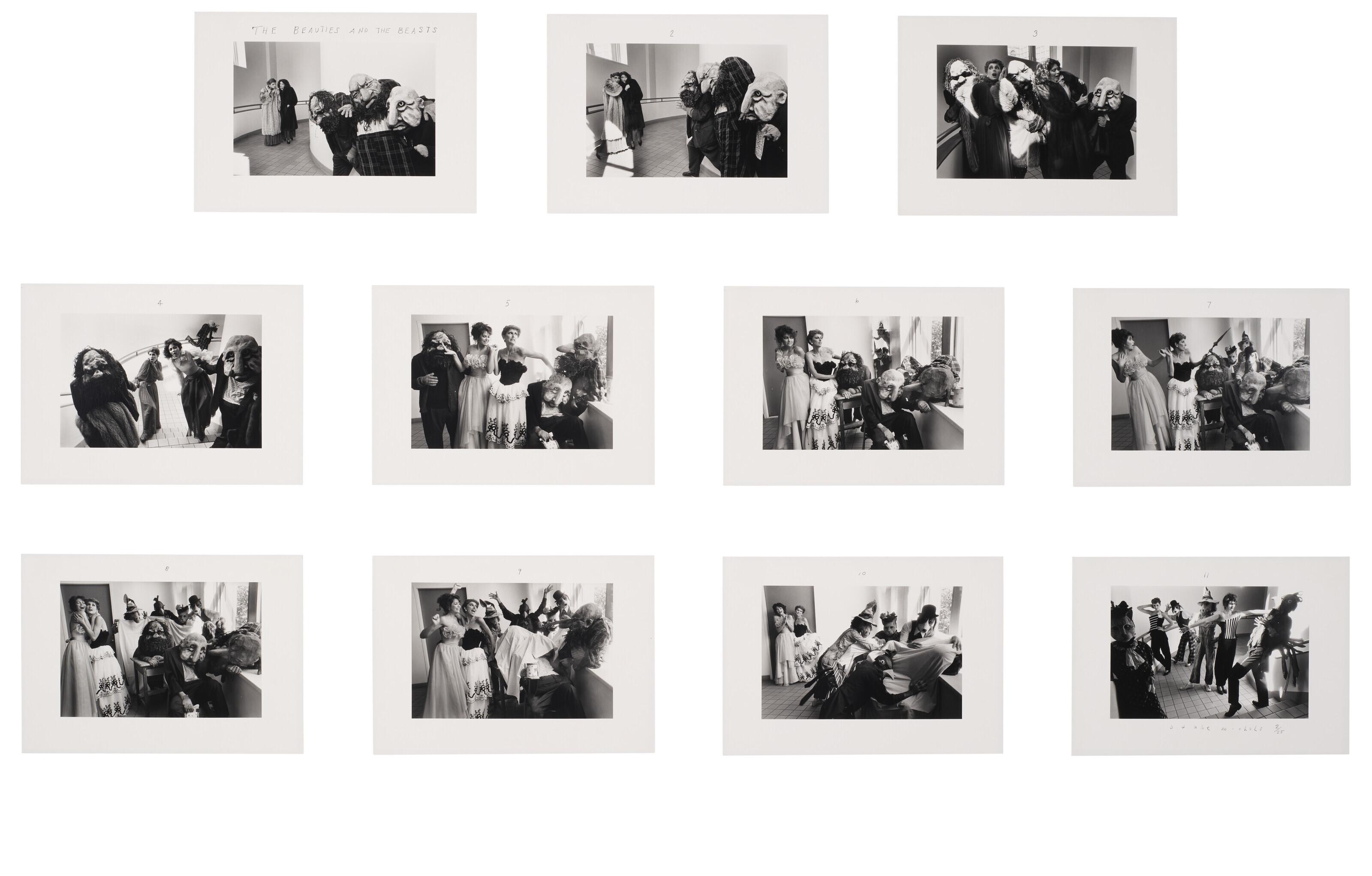 Duane Michals - The Beauties and the Beasts, 1980