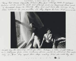 Duane Michals - The Happiest Moment, 1976; Certain Words Must be Said, 1976