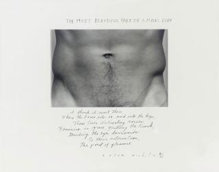 Duane Michals - The Most Beautiful Part of a Man\'s Body, 1986